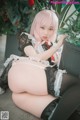 DJAWA Photo - Bambi (밤비): "Sheer Bunny Maid" (51 photos) P35 No.34c571