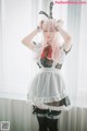 DJAWA Photo - Bambi (밤비): "Sheer Bunny Maid" (51 photos) P27 No.83260e