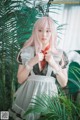 DJAWA Photo - Bambi (밤비): "Sheer Bunny Maid" (51 photos) P44 No.4ef8ba