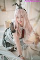 DJAWA Photo - Bambi (밤비): "Sheer Bunny Maid" (51 photos) P4 No.4ef8ba