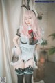 DJAWA Photo - Bambi (밤비): "Sheer Bunny Maid" (51 photos) P43 No.24f367