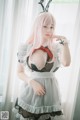 DJAWA Photo - Bambi (밤비): "Sheer Bunny Maid" (51 photos) P25 No.1b8f17